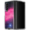 The California Nebula Galaxy Z Fold4 5G Clear Case