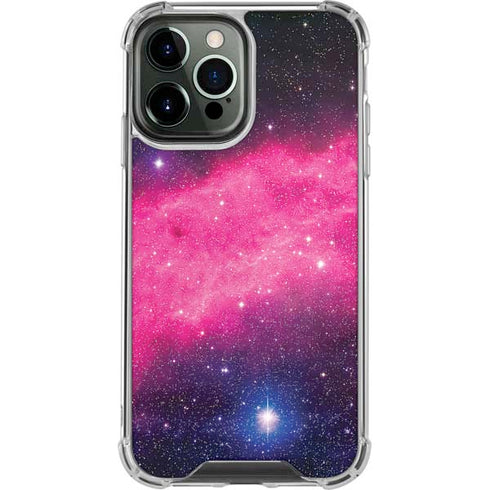 The California Nebula iPhone 15 Pro Max Clear Case