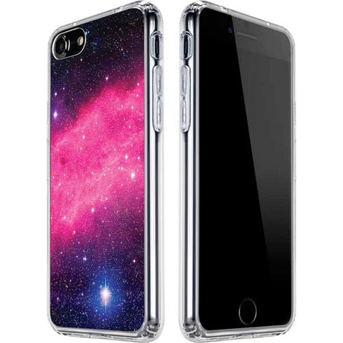 The California Nebula iPhone SE (2nd & 3rd Gen) Clear Case