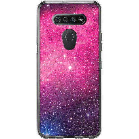 The California Nebula LG K51/Q51 Clear Case
