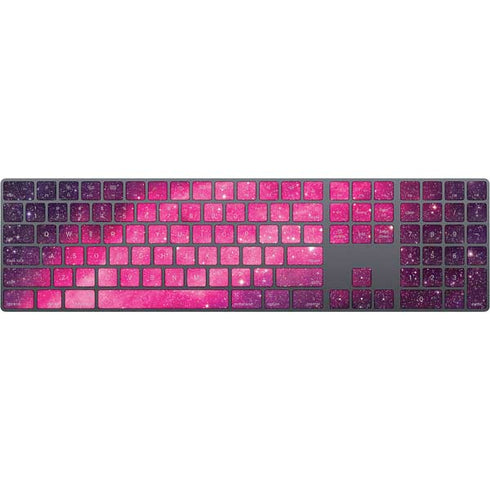 The California Nebula Magic Keyboard with Numeric Keypad Skin
