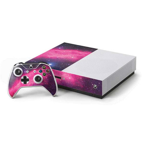 The California Nebula Xbox One S Console and Controller Bundle Skin
