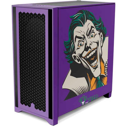 DC Comics The Joker The Classic Art Corsair 4000D Tempered Glass Mid-Tower ATX Case Skin
