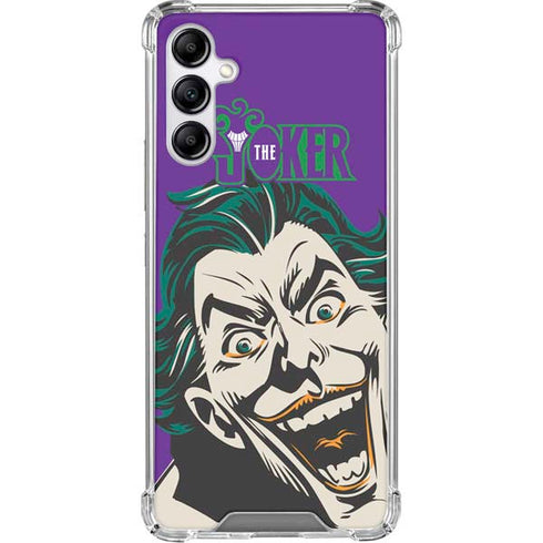 DC Comics The Joker The Classic Art Galaxy A15 5G Clear Case