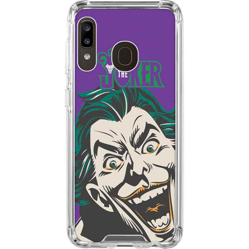 DC Comics The Joker The Classic Art Galaxy A30 Clear Case
