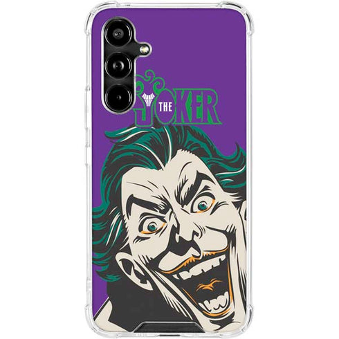DC Comics The Joker The Classic Art Galaxy A54 5G Clear Case