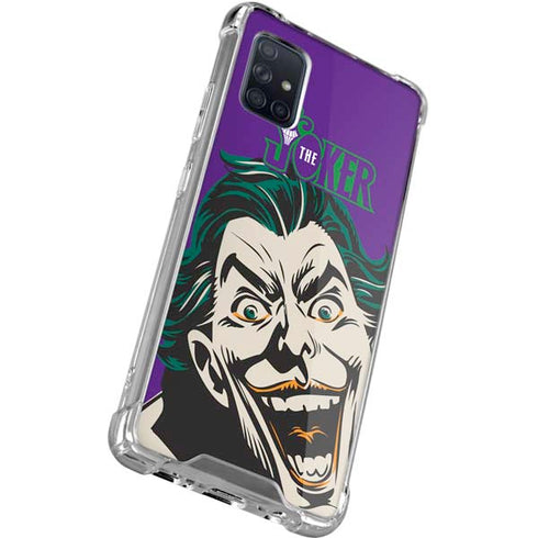 DC Comics The Joker The Classic Art Galaxy A71 5G Clear Case
