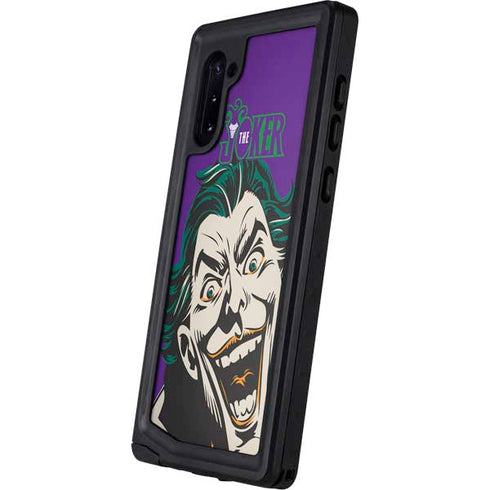 DC Comics The Joker The Classic Art Galaxy Note 10 Waterproof Case