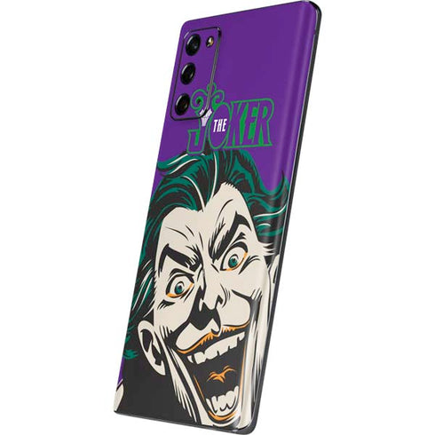 DC Comics The Joker The Classic Art Galaxy Note20 5G Skin