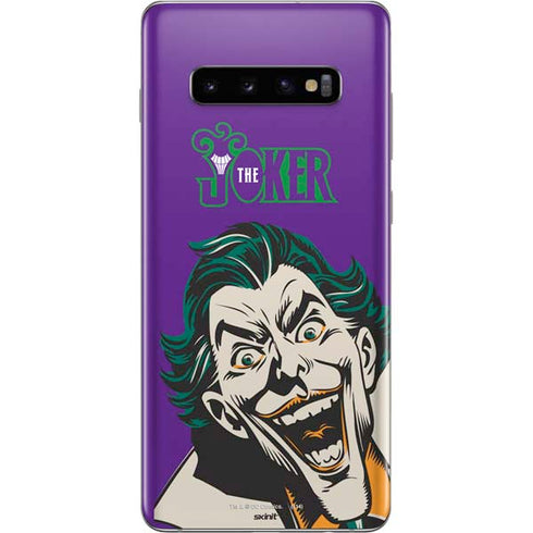DC Comics The Joker The Classic Art Galaxy S10 Plus Skin
