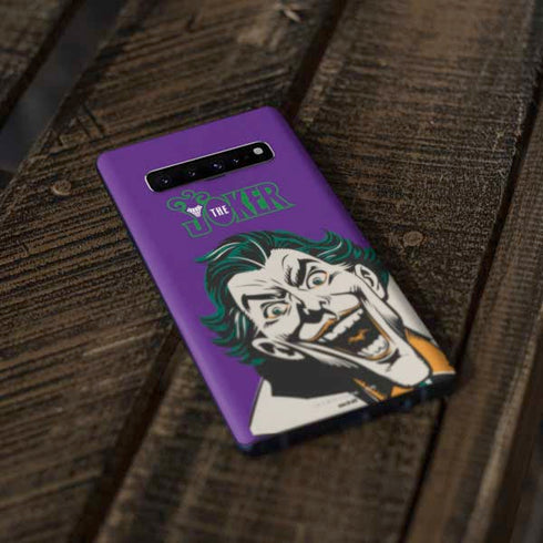 DC Comics The Joker The Classic Art Galaxy S10 Plus Skin