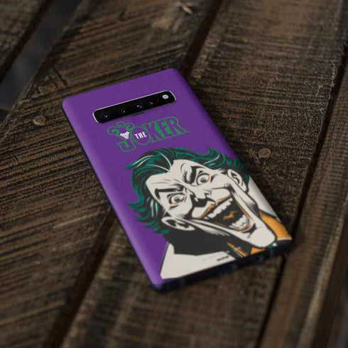 DC Comics The Joker The Classic Art Galaxy S10 Skin