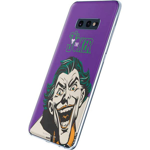 DC Comics The Joker The Classic Art Galaxy S10e Skin