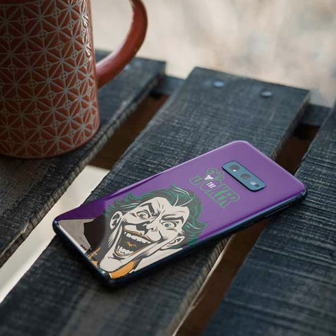 DC Comics The Joker The Classic Art Galaxy S10e Skin