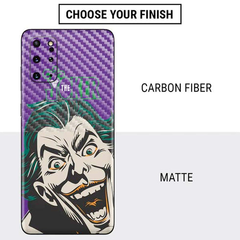 DC Comics The Joker The Classic Art Galaxy S20 Plus Skin