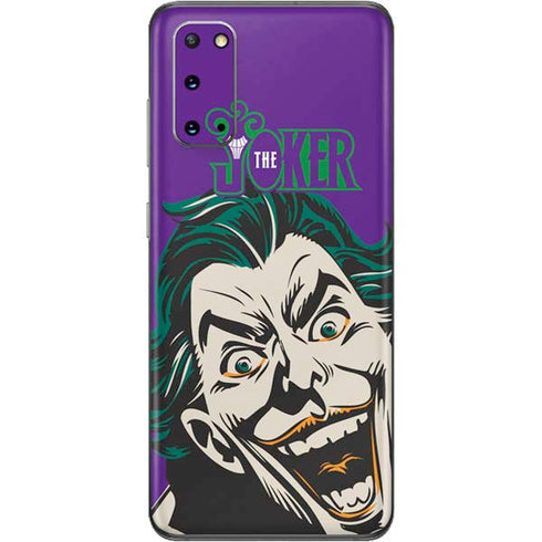 DC Comics The Joker The Classic Art Galaxy S20 Skin