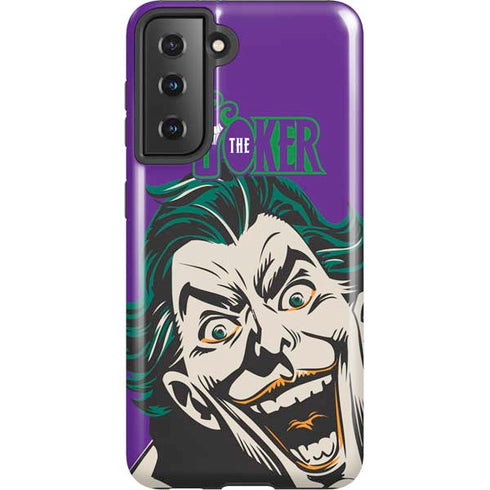 DC Comics The Joker The Classic Art Galaxy S21 5G Pro Case