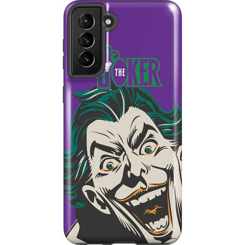 DC Comics The Joker The Classic Art Galaxy S21 FE Pro Case