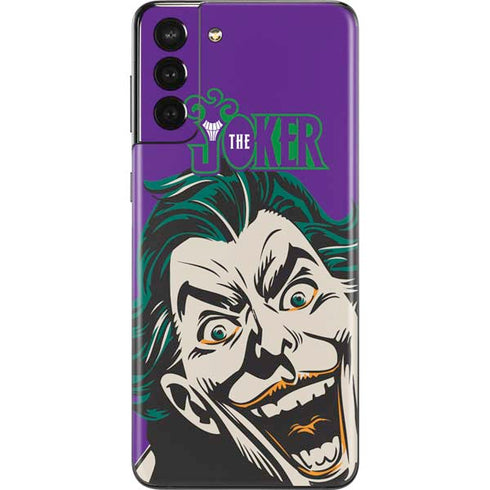 DC Comics The Joker The Classic Art Galaxy S21 Plus 5G Skin