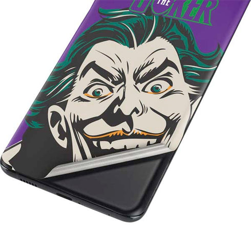 DC Comics The Joker The Classic Art Galaxy S21 Plus 5G Skin