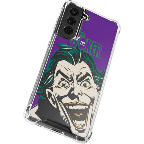 DC Comics The Joker The Classic Art Galaxy S22 Clear Case