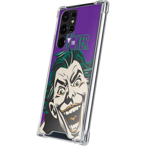 DC Comics The Joker The Classic Art Galaxy S22 Ultra Clear Case