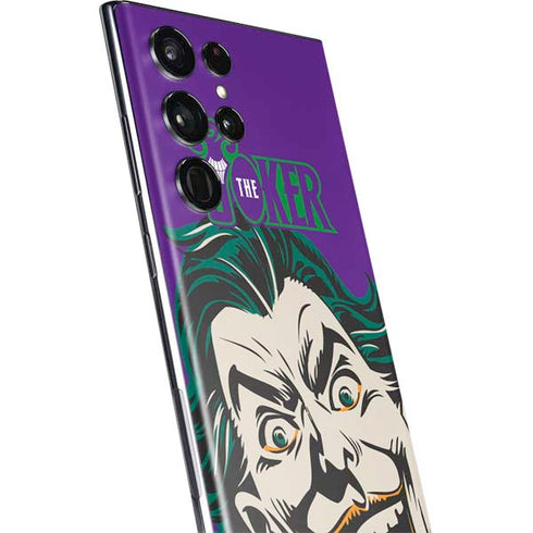 DC Comics The Joker The Classic Art Galaxy S22 Ultra Skin