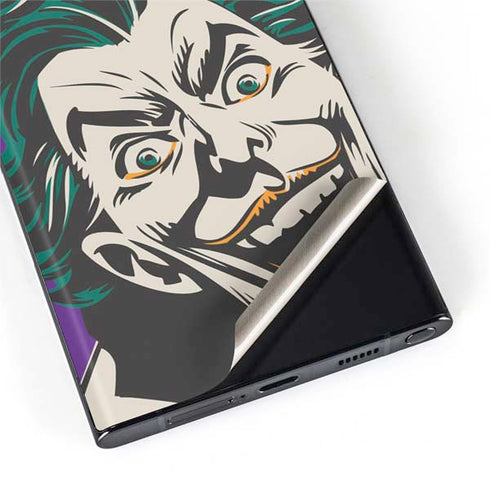 DC Comics The Joker The Classic Art Galaxy S22 Ultra Skin