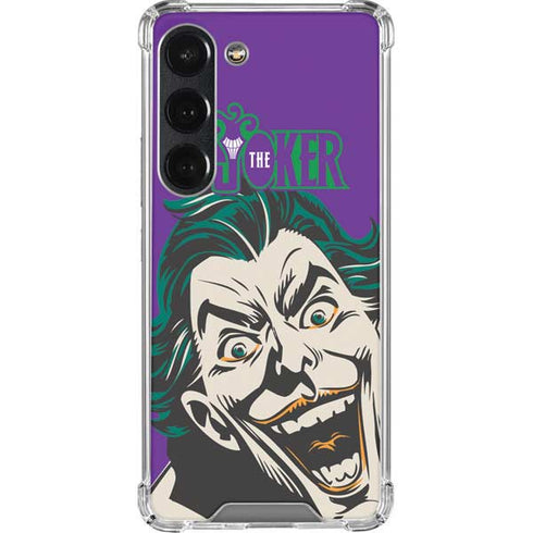 DC Comics The Joker The Classic Art Galaxy S23 Clear Case