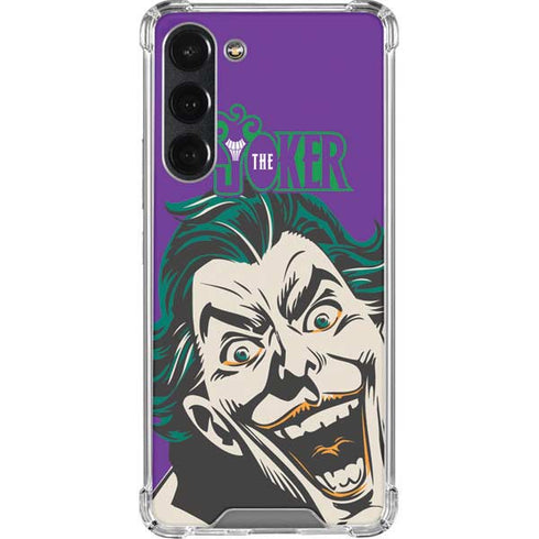 DC Comics The Joker The Classic Art Galaxy S23 Plus Clear Case