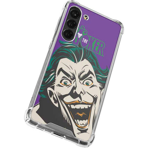 DC Comics The Joker The Classic Art Galaxy S23 Plus Clear Case