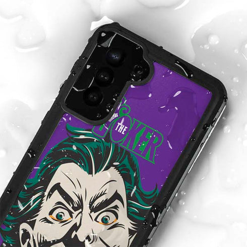 DC Comics The Joker The Classic Art Galaxy S23 Plus Waterproof Case