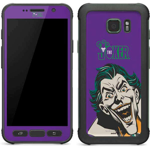 DC Comics The Joker The Classic Art Galaxy S7 Active Skin