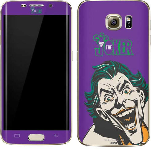 DC Comics The Joker The Classic Art Galaxy S7 Edge Skin