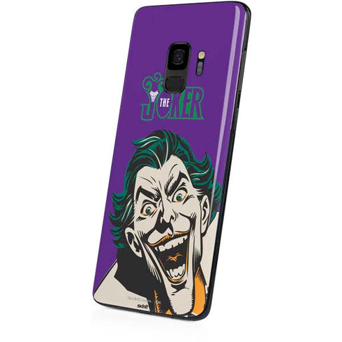 DC Comics The Joker The Classic Art Galaxy S9 Skin