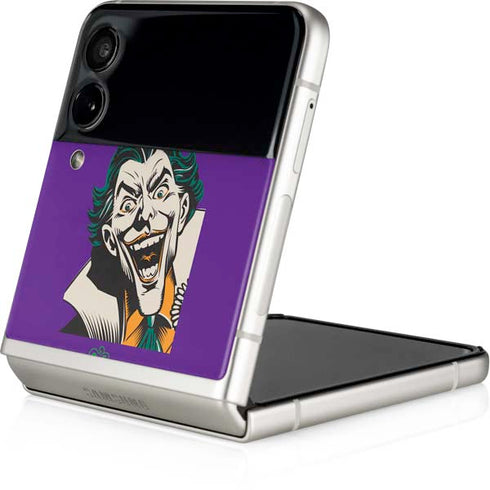 DC Comics The Joker The Classic Art Galaxy Z Flip3 5G Skin