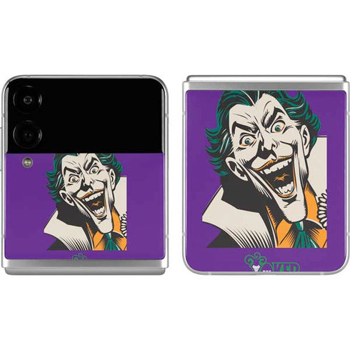 DC Comics The Joker The Classic Art Galaxy Z Flip4 5G Skin