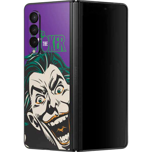 DC Comics The Joker The Classic Art Galaxy Z Fold3 5G Skin