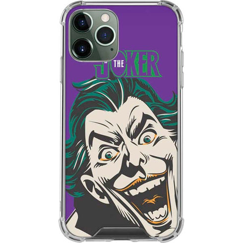 DC Comics The Joker The Classic Art iPhone 11 Pro Max Clear Case