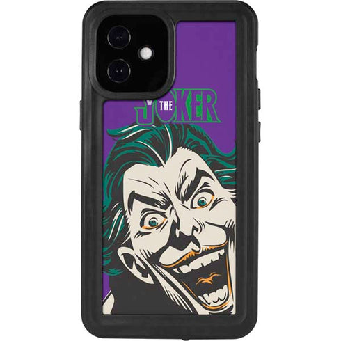 DC Comics The Joker The Classic Art iPhone 12 Mini Waterproof Case