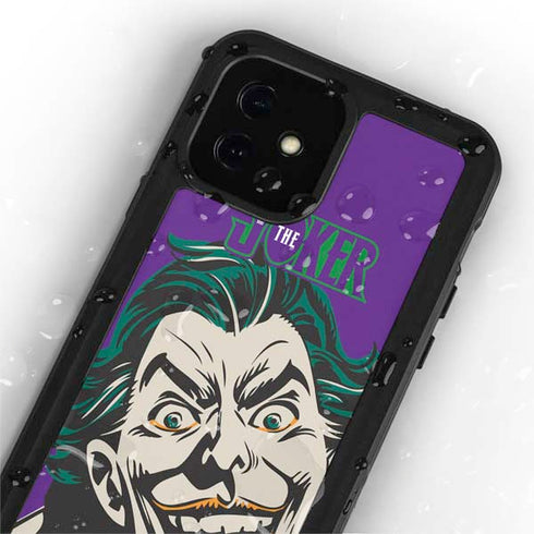 DC Comics The Joker The Classic Art iPhone 12 Mini Waterproof Case