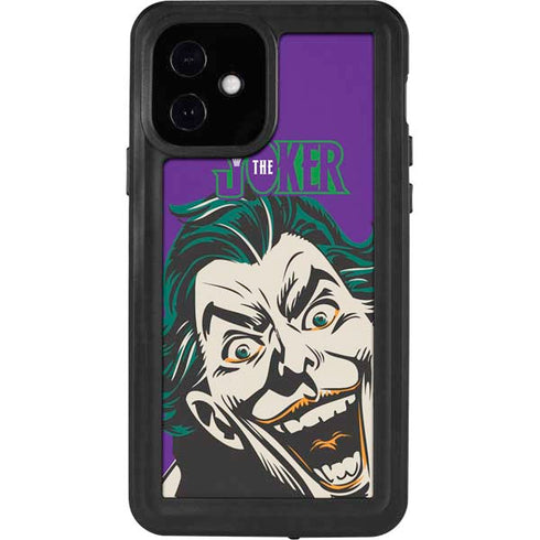 DC Comics The Joker The Classic Art iPhone 12 Waterproof Case