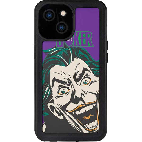 DC Comics The Joker The Classic Art iPhone 13 Mini Waterproof Case