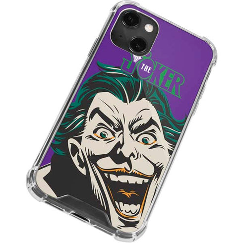 DC Comics The Joker The Classic Art iPhone 14 Plus Clear Case