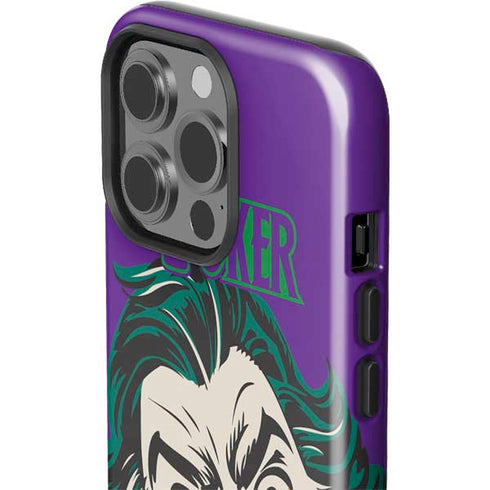 DC Comics The Joker The Classic Art iPhone 15 Pro Impact Case