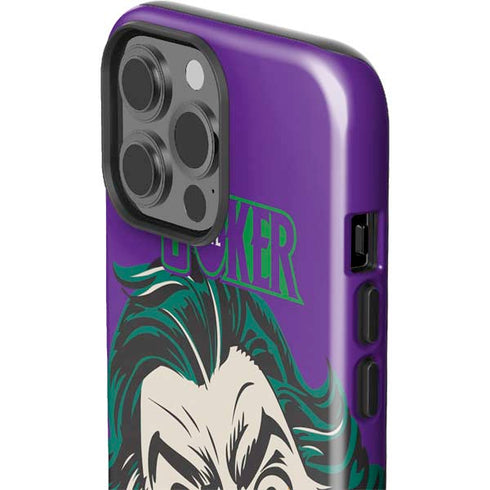 DC Comics The Joker The Classic Art iPhone 14 Pro Max Impact Case
