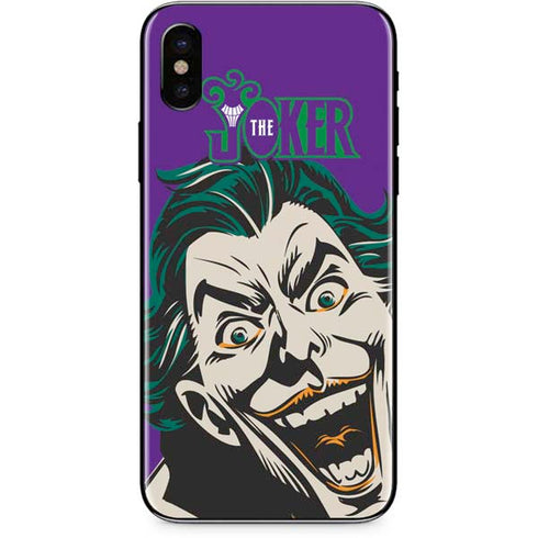 DC Comics The Joker The Classic Art iPhone X Skin