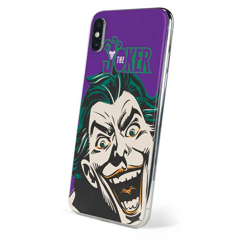DC Comics The Joker The Classic Art iPhone XS Skin
