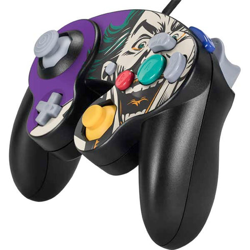 DC Comics The Joker The Classic Art Nintendo GameCube Controller Skin