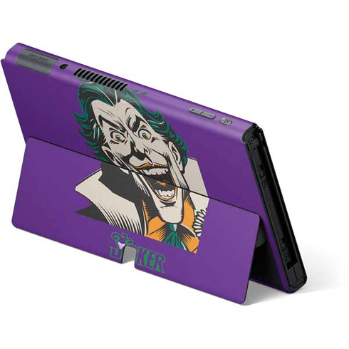 DC Comics The Joker The Classic Art Nintendo Switch OLED (2021) Skin